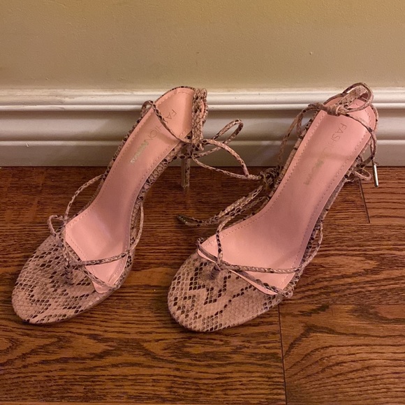 COPY - Pink Snake Heels - Picture 7 of 7